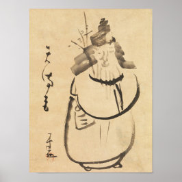 Zen Classics - Gibon Sengai - Tenmangu Poster