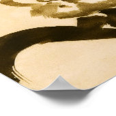 Zen Classics - Hakuin Ekaku - Daruma Poster (Ecke)