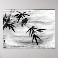 Zen Classics - Sesshu - Bird und Bamboo