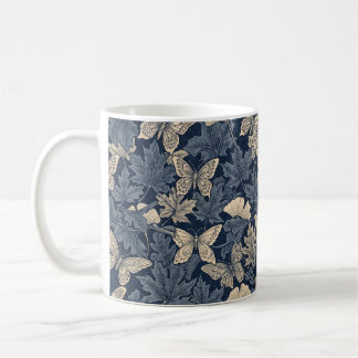 Zen cup- Autumn Leaf and Butterfly Illusion Kaffeetasse