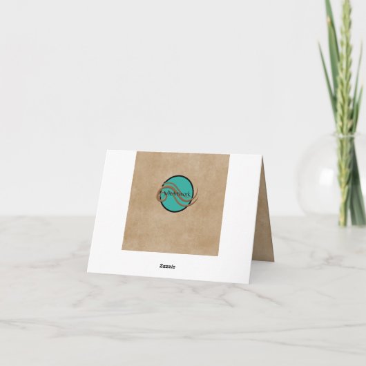 Zen Danke-Karte Dankeskarte (Rückseite)