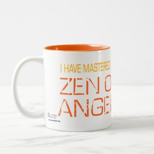 Zen der Ärger-schäumenden Tasse (Links)