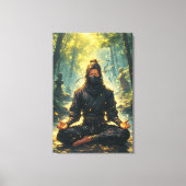 Zen des Schattenkriegers Leinwanddruck (Vorderseite)