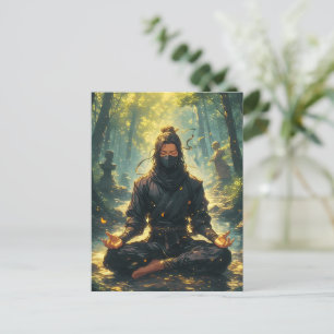 Zen des Schattenkriegers Postkarte