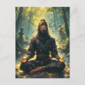 Zen des Schattenkriegers Postkarte (Vorderseite)