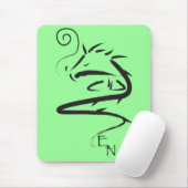 Zen-Drache 3 Mousepad (Mit Mouse)