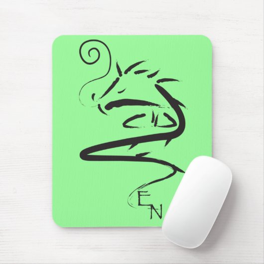 Zen-Drache 3 Mousepad (Mit Mouse)