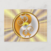 Zen Dragons Postkarte (Vorderseite)