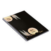 Zen Encouragement & Peace Minimalist Photo Notizblock (Rechte Seite)