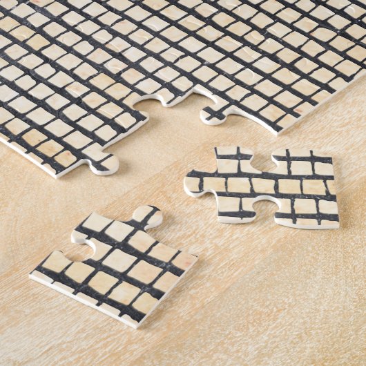 Zen Enso Circle und Bonsai Tree Mosaic Puzzle (Seite)