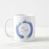 Zen Ensō personalisierte Tasse (Links)