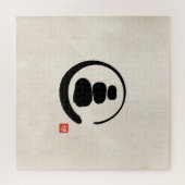 Zen Enzo Circle und Zen Steine Puzzle (Horizontal)