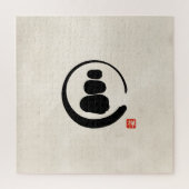 Zen Enzo Circle und Zen Steine Puzzle (Vertikal)