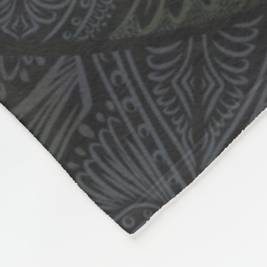 Zen Erwachen, Reiki, Heilung, Chakra Fleecedecke (Ecke)