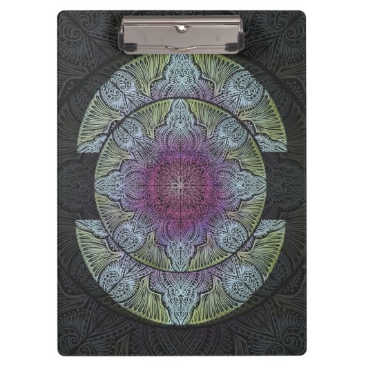 Zen Erwachen, Reiki, Heilung, Chakra Klemmbrett (Vorderseite)