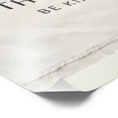 Zen Fabric Texture Mental Health Art Fotodruck (Ecke)