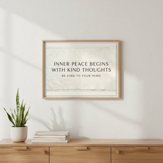 Zen Fabric Texture Mental Health Art Fotodruck