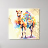 *~* Zen Fantasy CAMEL Rainbow Glitzer SC5 Leinwanddruck (Vorderseite)