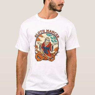 Zen-Faulheitsmagier-Zauberer-Mystik-Fantasy-Tier T-Shirt