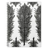 Zen-Feder-Entwurf Notizblock (Vorderseite)