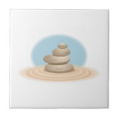 Zen-Felsen Fliese (Vorderseite)