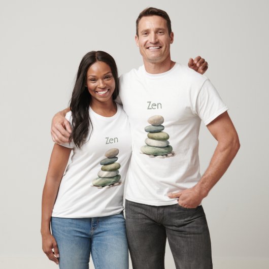 Zen Felsen  T-Shirt (Unisex)