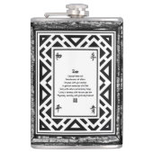 Zen Flachmann (Vorderseite)