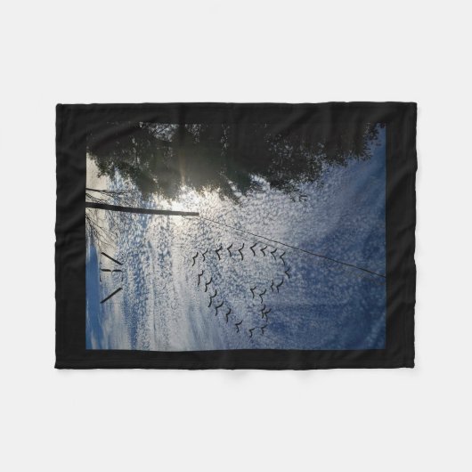 ZEN FLEECEDECKE (Vorderseite (Horizontal))