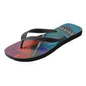Zen-Flip-Flops (Multicolor) Badesandalen (Schrägansicht)