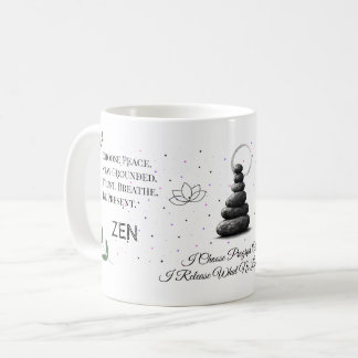 Zen Flow Achtsamkeits-Tasse Kaffeetasse