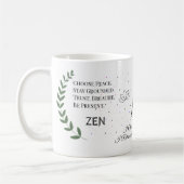 Zen Flow Achtsamkeits-Tasse Kaffeetasse (Links)