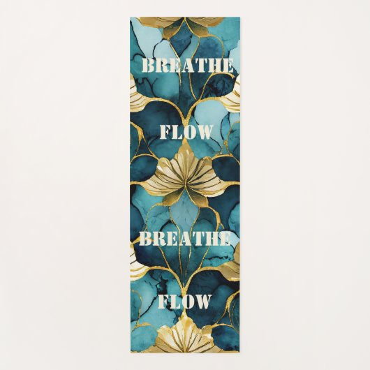 Zen Flow Japanisch Art Yoga Mat Yogamatte (Vorderseite)