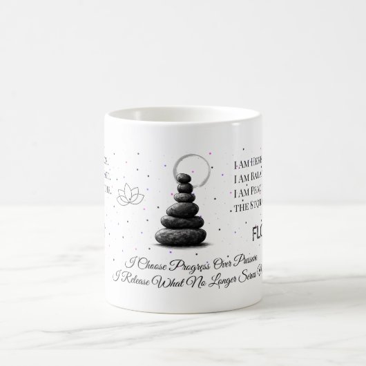 Zen Flow Mindfulness Mug Kaffeetasse (Mittel)