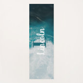 Zen Flow Personalisiert Yoga Mat Yogamatte (Vorderseite)