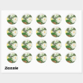 Zen Flower Garden Sticker (Blatt)
