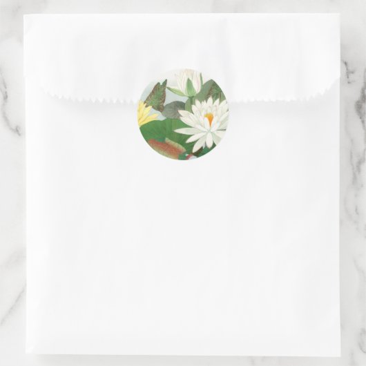 Zen Flower Garden Sticker (Tasche)
