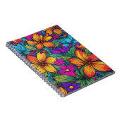 "Zen Flowers" Art Spiral Notebook Notizblock (Rechte Seite)