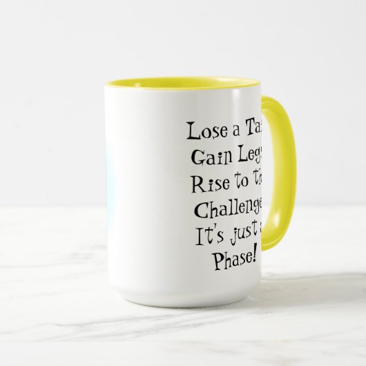 Zen Frog auf einem Zug Tasse (VorderseiteRechts)