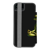 Zen Frog Incipio iPhone Geldbeutel-Hülle (Folio Rückseite)