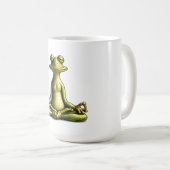 Zen Frog Kaffeetasse (VorderseiteRechts)