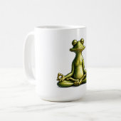 Zen Frog Kaffeetasse (Vorderseite Links)