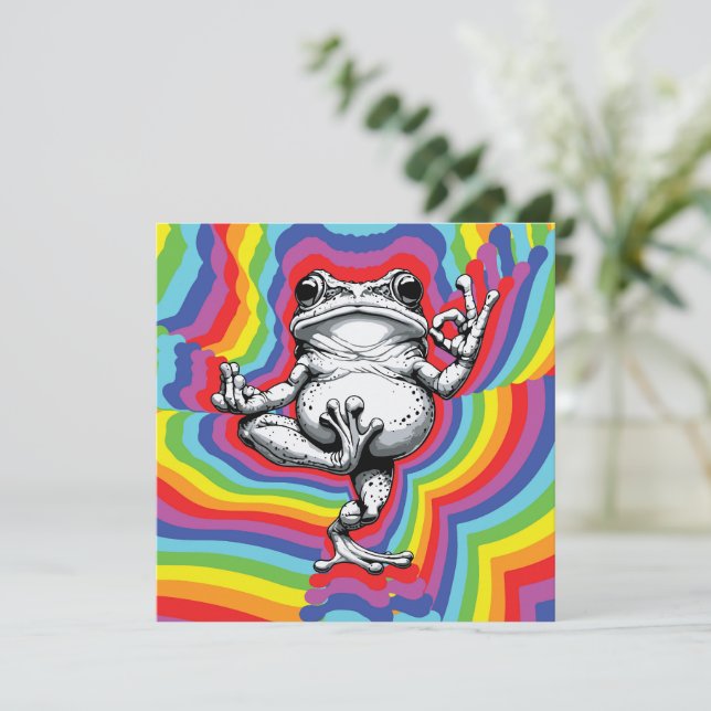 Zen Frog Masterpiece (Stehend Vorderseite)