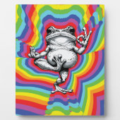 Zen Frog Masterpiece Fotoplatte (Vorderseite)