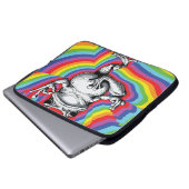 Zen Frog Masterpiece Laptopschutzhülle (Vorne Knopf)