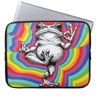Zen Frog Masterpiece Laptopschutzhülle