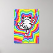 Zen Frog Masterpiece Leinwanddruck (Vorderseite)
