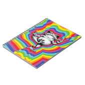 Zen Frog Masterpiece Notizblock (Linke Seite)