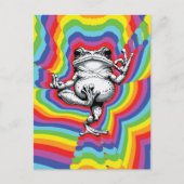 Zen Frog Masterpiece Postkarte (Vorderseite)