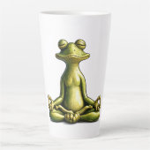 Zen Frog Milchtasse (Vorderseite)
