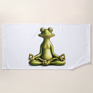 Zen Frog Strandtuch